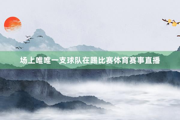 场上唯唯一支球队在踢比赛体育赛事直播