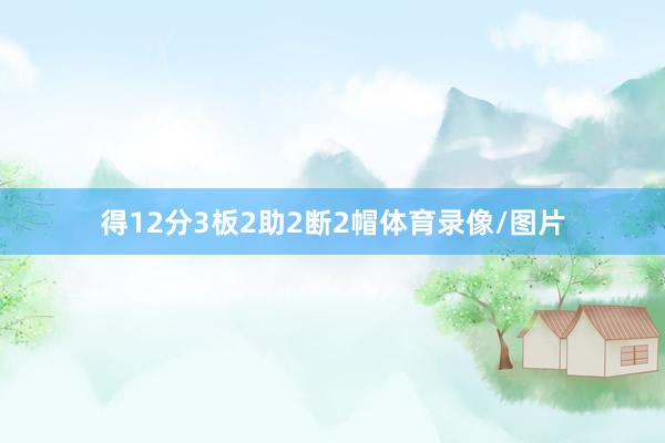 得12分3板2助2断2帽体育录像/图片