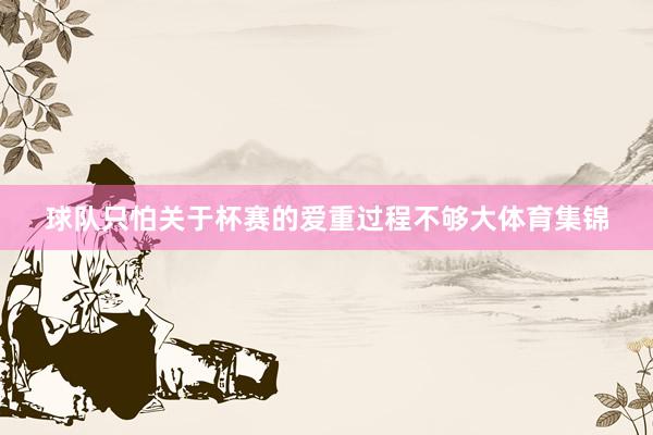 球队只怕关于杯赛的爱重过程不够大体育集锦